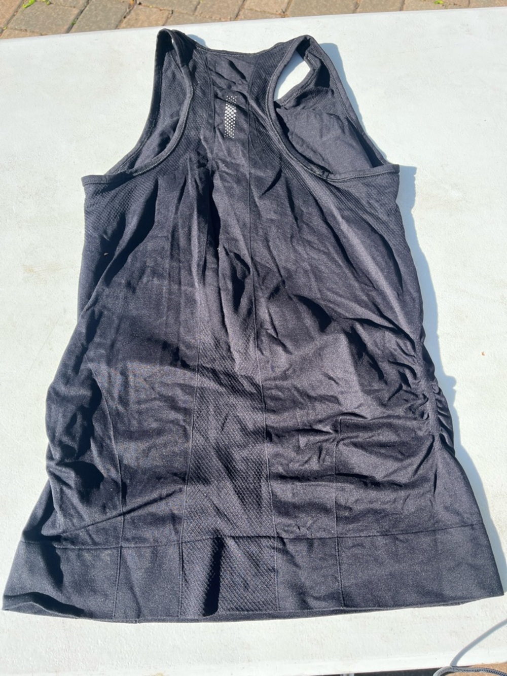 Athleta Black Racerback Performance Tank - Picture 3 of 3